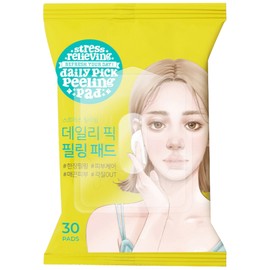 [Vegan Beauty] Arial Daily Pick Peeling Pad, 30 sheets, 1 piece / [비건뷰티] 아리얼 데일리 픽 필링패드, 30매입, 1개