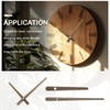 sourcing map 5 Set Wooden Clock Hands Only,Walnut Wood Clock