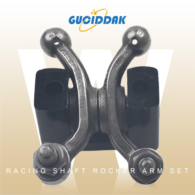 Racing Shaft Rocker Arm Set w Black For Predator 212cc