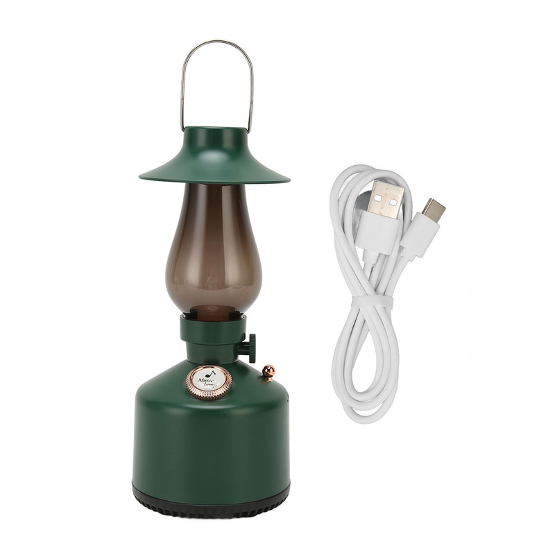 Bluetooth Speaker Lamp Retro Dimmable Candlelight Ambient Lighting Effect Bedside