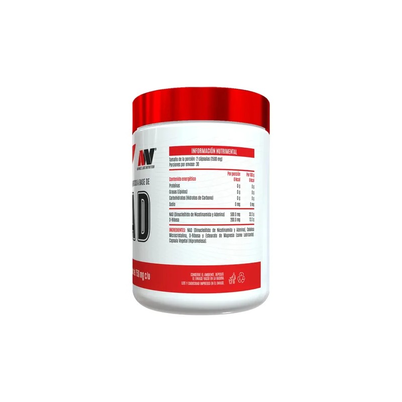 Nad 60 Caps 750 Mg Cu Advance Labs Nutrition