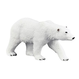 MOJO - Polar Bear | Hand-Painted Toy Figure | Wildlife Collection | True to Life & Highly Detailed | Designed in UK