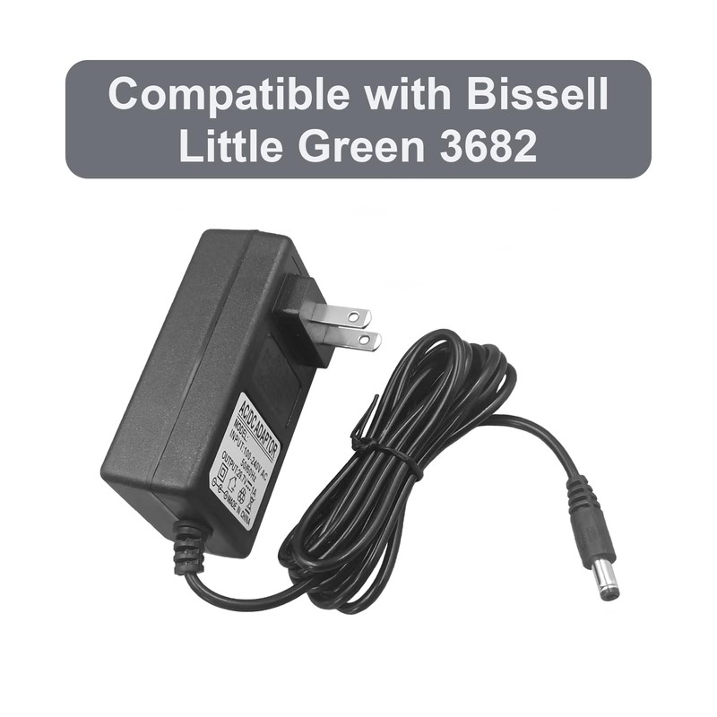 YBSCJHGR Charger Replacement for Bissell Little Green Cordless Carpet Cleaner,