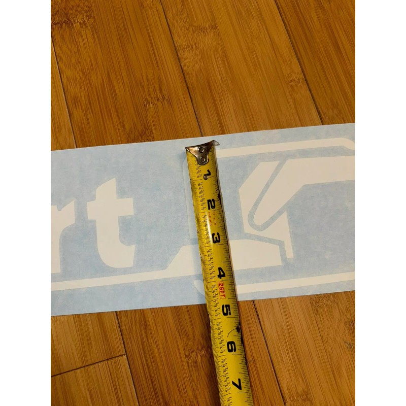 Talbert Trailers Replacement Stickers 24” (Set Of 2) White Decals