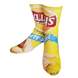 KACOLOR Funny Unisex Men Socks Novelty Crazy 3D Printed Compression Long Socks One Pack Yellow M Size