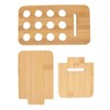 Essential Oil Rack Bamboo 12 Holes Essential Oil Bottle Display