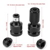 Impact Wrench Bit Adapter, Hex Socket 2 Pieces 1/2 to
