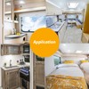 Dream lighting 12 V LED Recessed Spotlight Caravan Ultra Flat