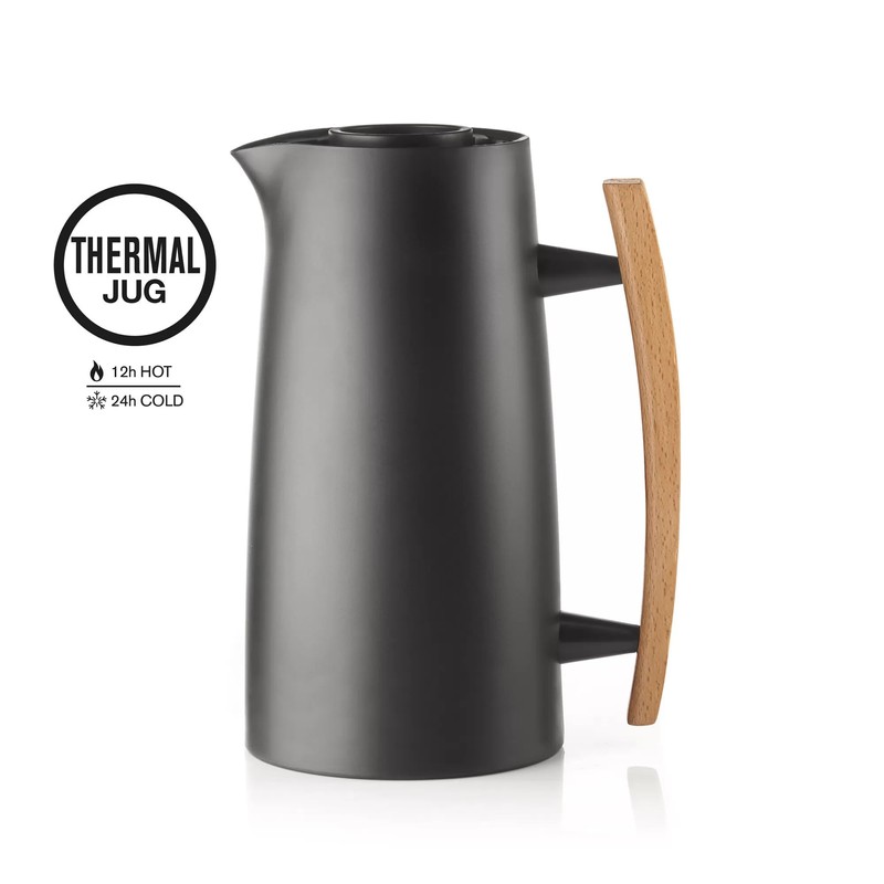 Guzzini - RIVIERA '63 Thermal Carafe 1 Litre - Black,