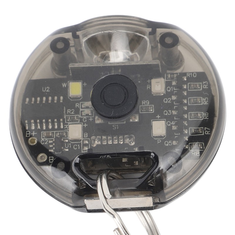 Outdoor Mini Strong Light Flashlight Portable Rechargeable Keychain Flashlight with