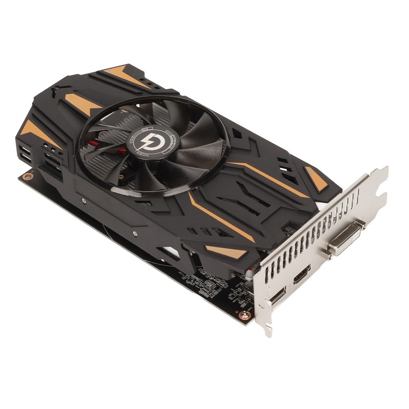 RX550 4G Graphics Card Single Fan 128bit GDDR5 1071MHz Core