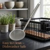 LinCoo Strainer Spoon, Oil Skimmer, Fryer Skimmer, Suitable for Skimming
