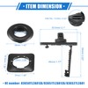 VekAuto 2 Kits Car Holder Retainer Compatible for Honda for
