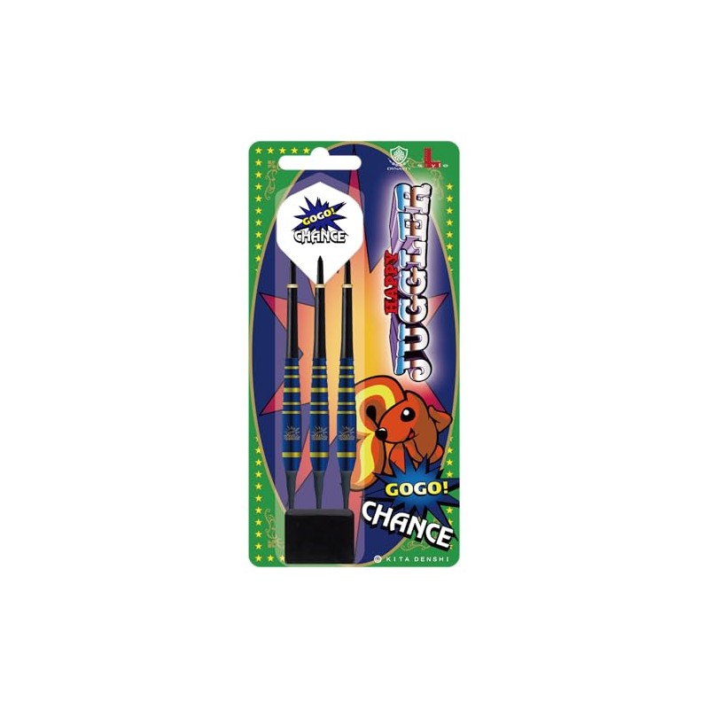 JUGGLER Happy Juggler Brass Darts Blue