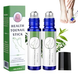 2Pcs Nailshield Anti Fungal Stick, Nail Shield Anti Fungal Stick Roll On, Natural Nail Strengthener for Damaged Nails, Glossy(10ml*2)
