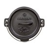Stansport 1 QT Pre-Seasoned Cast Iron Dutch Oven Flat Bottom