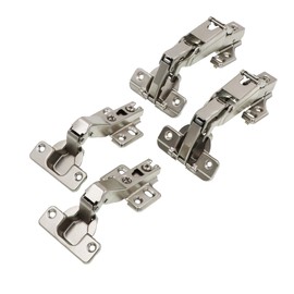 DecoBasics - Lasy Susan - Pie-Corner Cabinet Corner Cabinet Door Hinge Hinges Kit (165 Degree 1 Pair + 135 Degree 1 Pair Set)