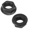 cyclingcolors PAIR OF CRANK ARM NUT M10x125 BIKE AXLE COTTERLESS