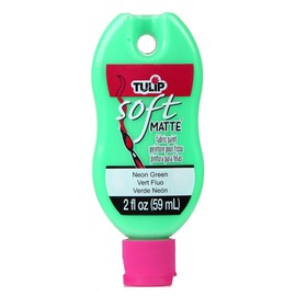 Tulip Soft Fabric Paint 2oz, Matte Neon Green, One Size