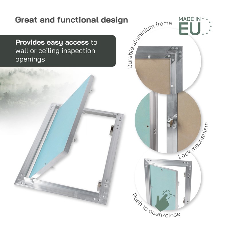 Vent Systems 10" x 14" Inch Access Panel - Metal