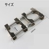 Coehaopike 2pcs Double Antenna Mast Clamp Pipe Retainer Bolt Mast