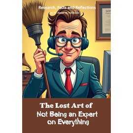 The Lost Art of Not Being an Expert on Everything: Funny gift - "book" with empty lined pages| Notebook | 6" x 9" (15.24 x 22.86 cm) Part of ... "The Lost Arts" | 200 pages, Perfect gag gift