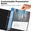 Dunwell Presentation Binder 24-Pocket, Displays 48 Pages, 8.5x11 Portfolio Binder