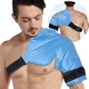 REVIX XL Shoulder Ice Pack for Rotator Cuff Reusable Gel