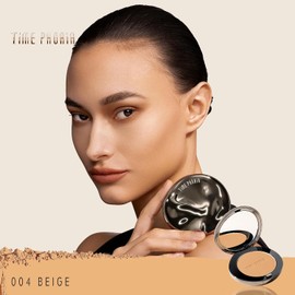 TIMEPHORIA Base de Maquillaje en Polvo Timeless Optima, Alta Cobertura y Acabado Matte Blur, 16H Control de Brillo, Polvo Compacto para Piel Grasa y con Acné, con Aplicador de Cara, 8.5g(004 Beige)