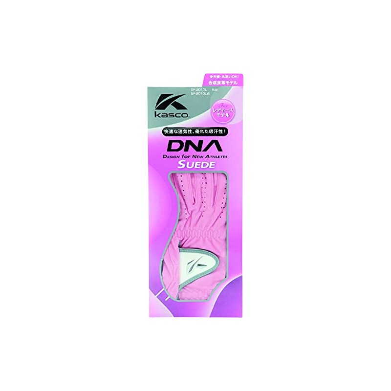 Casco DNA SUEDE LADIES SF-2010LW Women's Golf Gloves, Synthetic Leather,