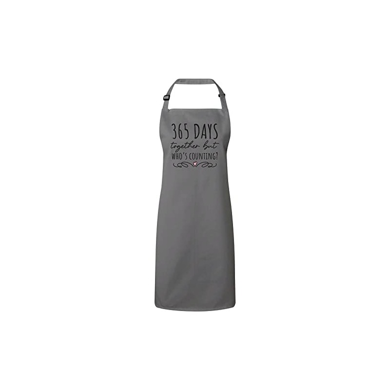 Fabulous Premium Kitchen Apron 365 Days Together but Who's Counting