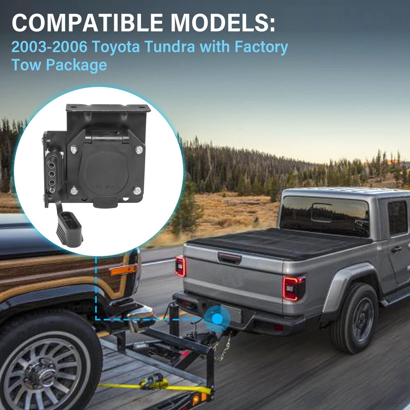 Oyviny Multi-Tow 4 and 7 Way Trailer Wiring Adapter for