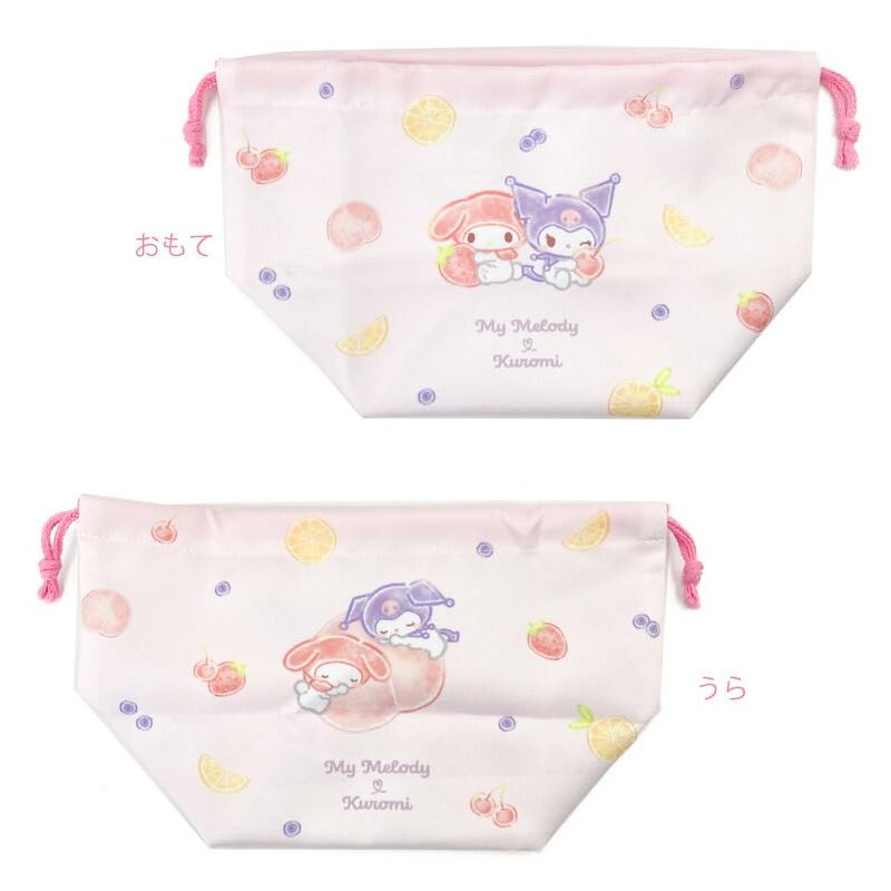 Kamio Japan 052788 My Melody & Kromi Lunch Drawstring Lunch