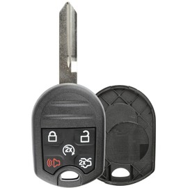 KeylessOption Just the Case Keyless Entry Remote Head Key Combo Fob Shell