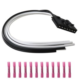 7-Wire Blower Motor Harness/Pigtail Repair Kit for G-MC P3500 1995,Replaces for G-M Part# PT2485, PT2195, 645-702, 805, 84645, 12125635, 88953358 by Icelily