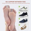 4 Hole Toe Orthosis Toe Straightener Gel Fiber Toe Corrector