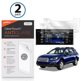 BoxWave Screen Protector Compatible with Subaru 2017 Outback Display (7 in) - ClearTouch Anti-Glare (2-Pack), Anti-Fingerprint Matte Film Skin