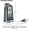 Extra Tall Electric Can Opener with Easy Push Lever &