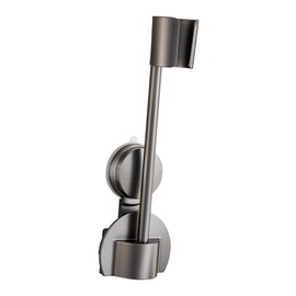 TENOL Hands Free Hairdryer Stand Wall Mounted Blower Stand Holder Flexible Sturdy Adjustable Height and Angle for Salon Children, gray