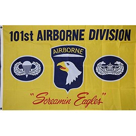 NEOPlex Economy 3' x 5' Military Flag - 101st Airborne "Screamin Eagles"