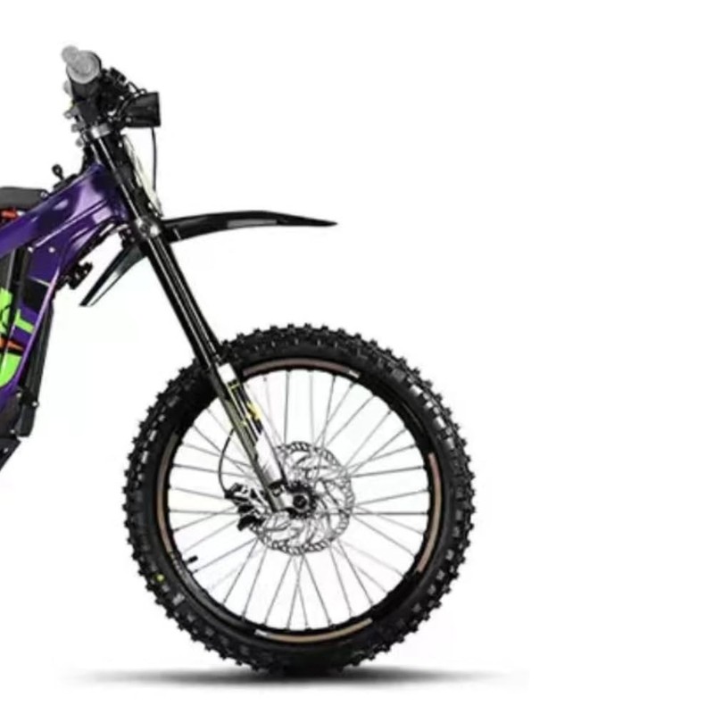 Off-road electric motorcycle fender Carbon fiber design PP material motorcycle