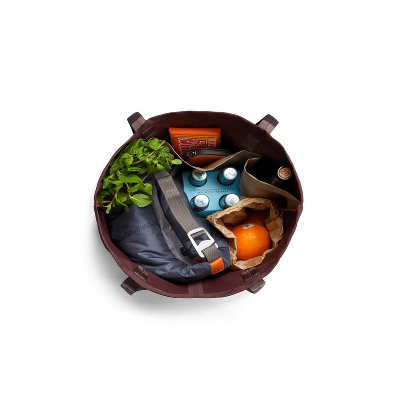 Bellroy Market Tote – (Tote Shoulder Shopping Bag) - Burgundy