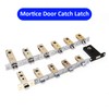 Reversible Tubular Latch Door Mortice Catch Bolt Screws Handle Silent