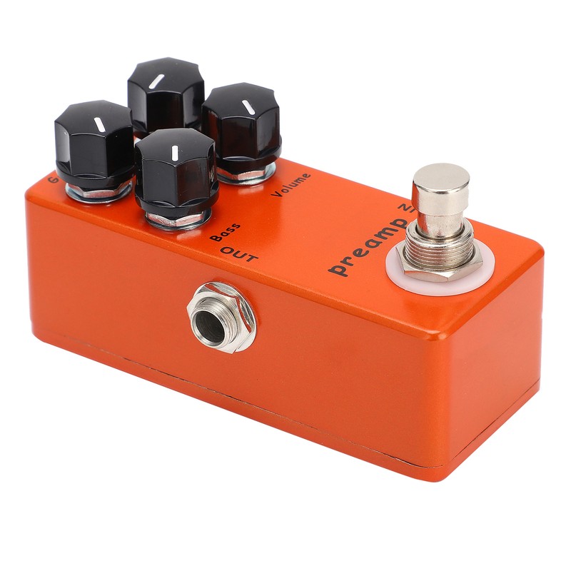 Preamp Guitar Effect Pedal Override B Box True Bypass Instrument