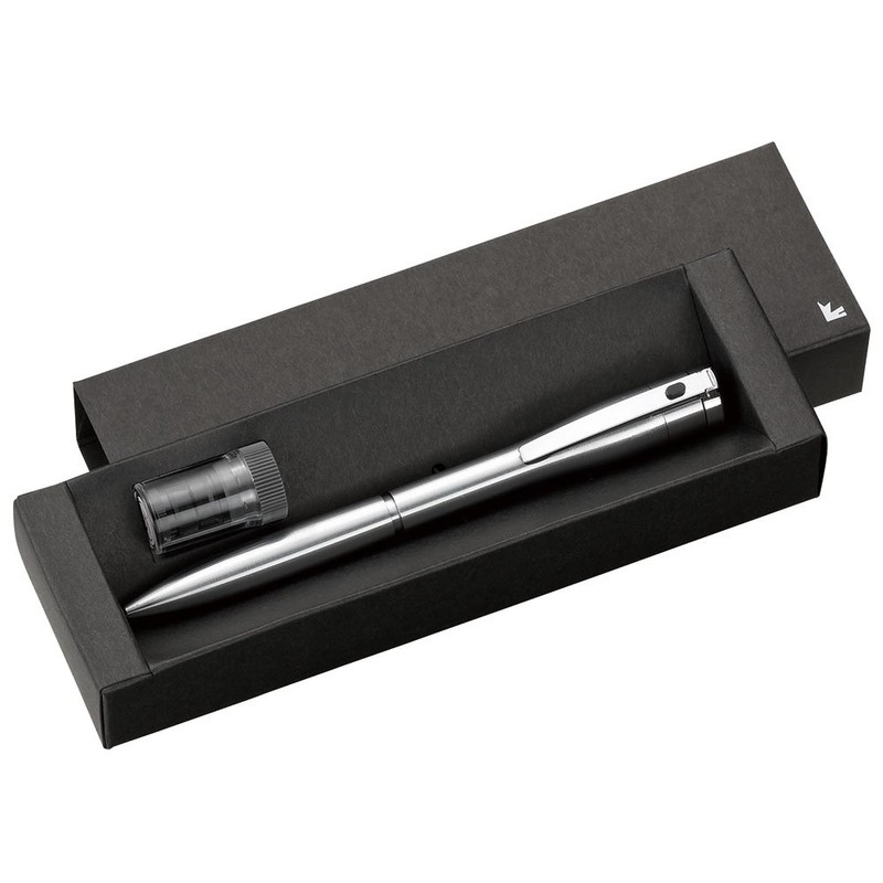 シヤチハタ ネームペン キャップレス エクセレント シルバー 本体のみ TKS-UXS1