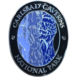 Carlsbad Caverns National Park Hiking Stick Medallion, Great for Hiking and Outdoor Activities, Trekking Hiking Walking Pole Stick