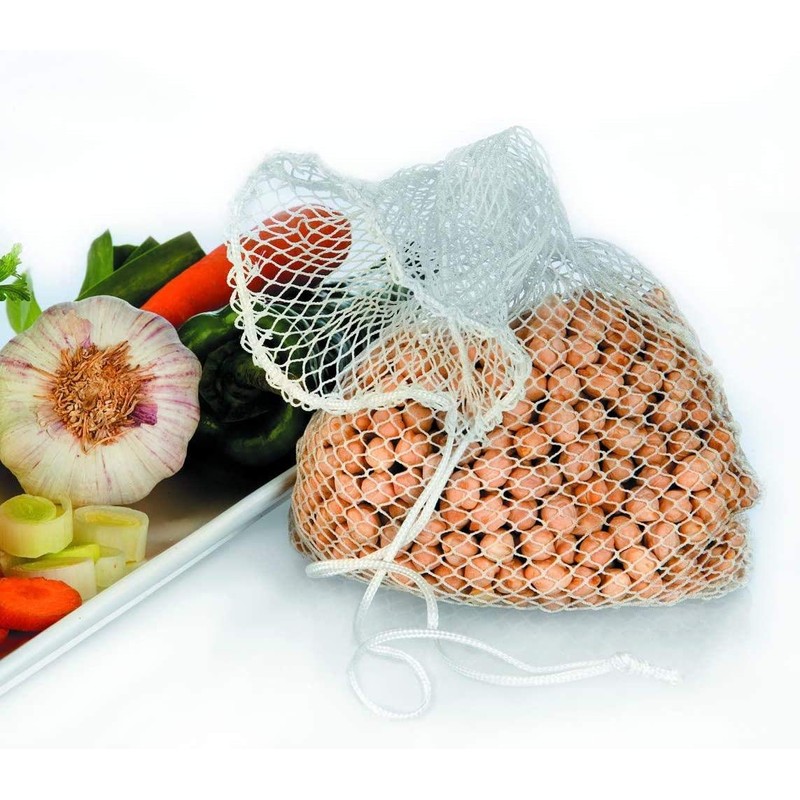 IBILI Legume net Bag Clasica 30x7 cm of Nylon, White,