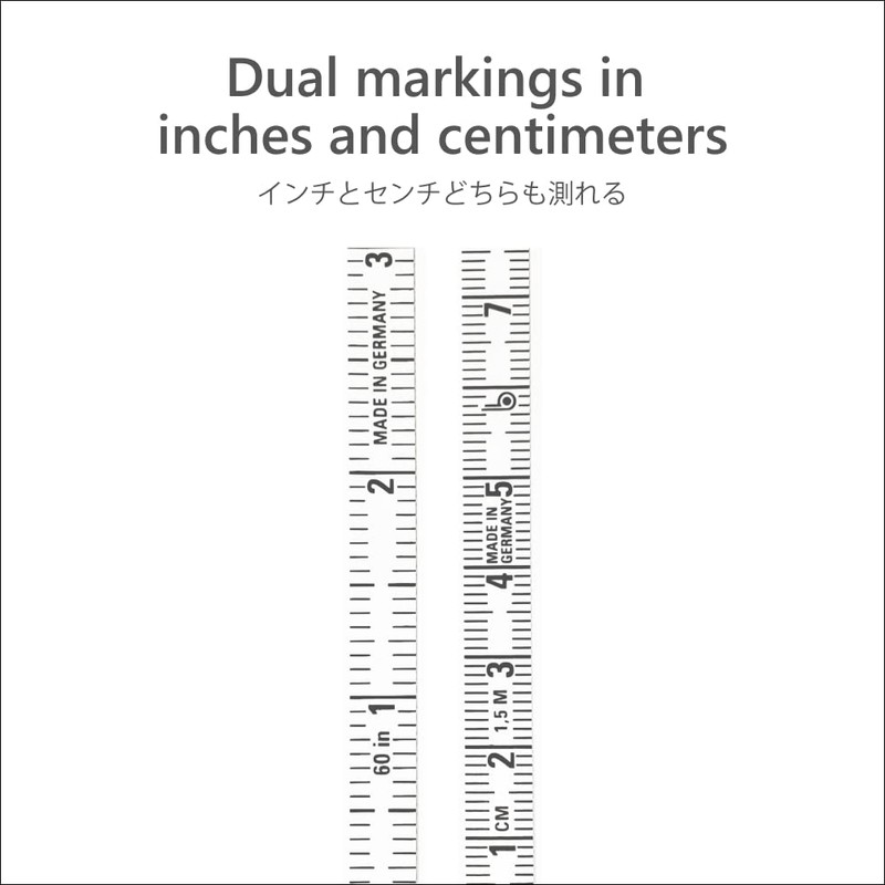 Spring Tape Measure (Keyring design) 60 inch / 150 cm