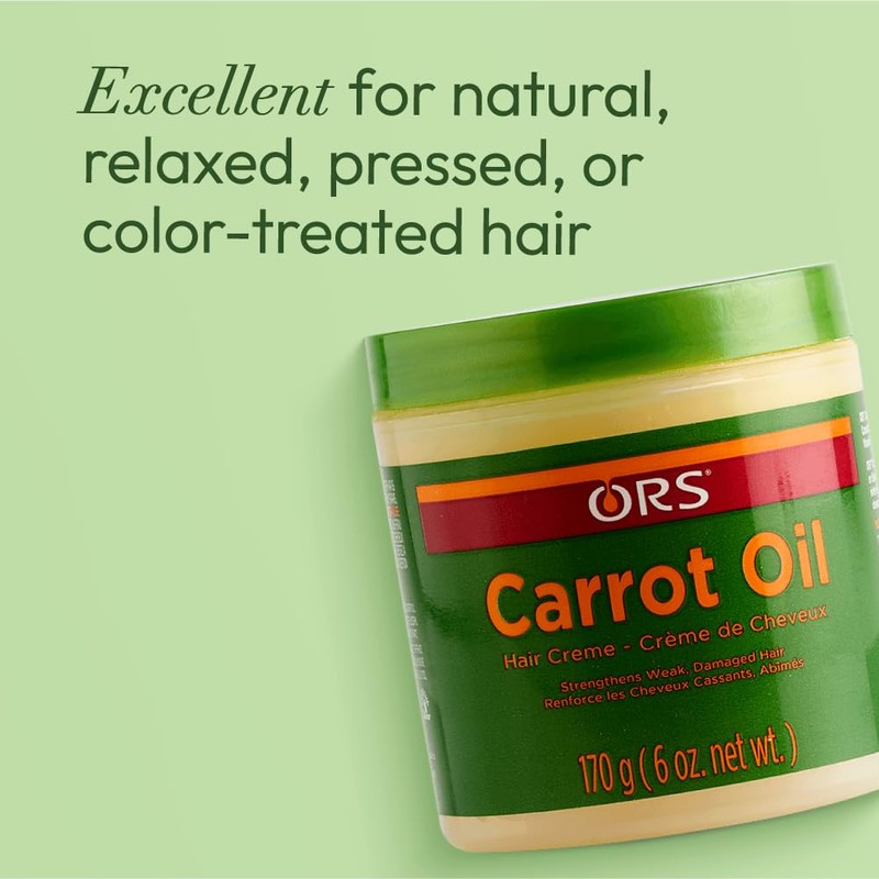 ORS Carrot Oil Hair Cream for Weak & Damage Hair