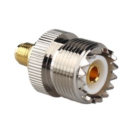 Futheda SMA Female to UHF PL-259 Female SMA to PL259 Adapter SO239 Male to SMA Male Converter SMA Coaxial Plug Compatible with CB Radio Antenna SO239 Male to SMA Male Pack of 2